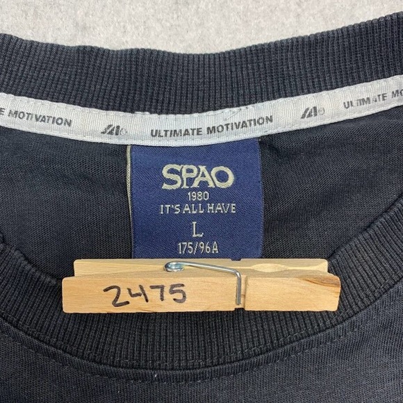 "Dear Strangers, Contact Us" Tee Thrifted Vintage Style Size L - Picture 9 of 9